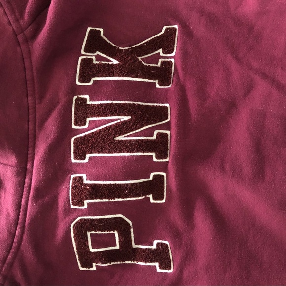 VS PINK ZIP UP HOODIE - Picture 5 of 6